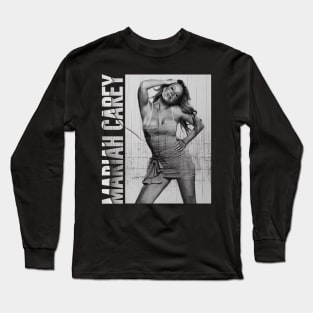 Mariah Carey // Vintage Distressed Long Sleeve T-Shirt